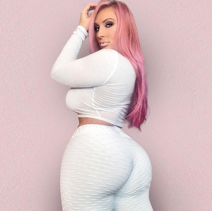 Jacquard High Waist Leggings